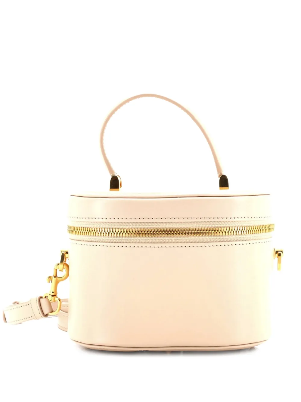 Christian Dior Pre-Owned CD Signature Vanity Case Leather Small satchel - Neutrals