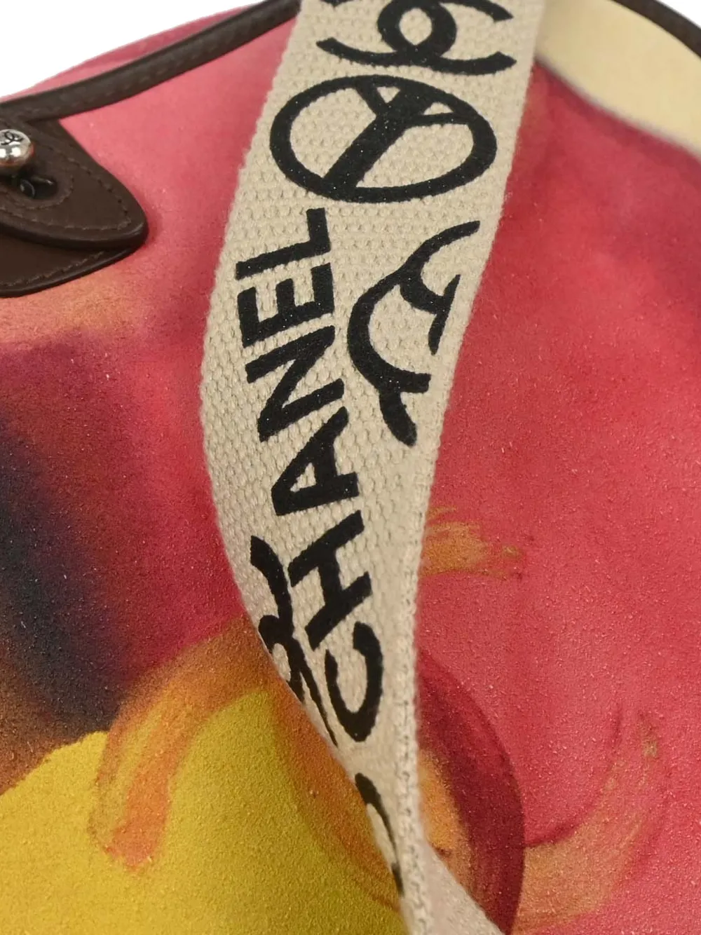 CHANEL Pre-Owned 2014-2015 schoudertas met CC-logo Roze