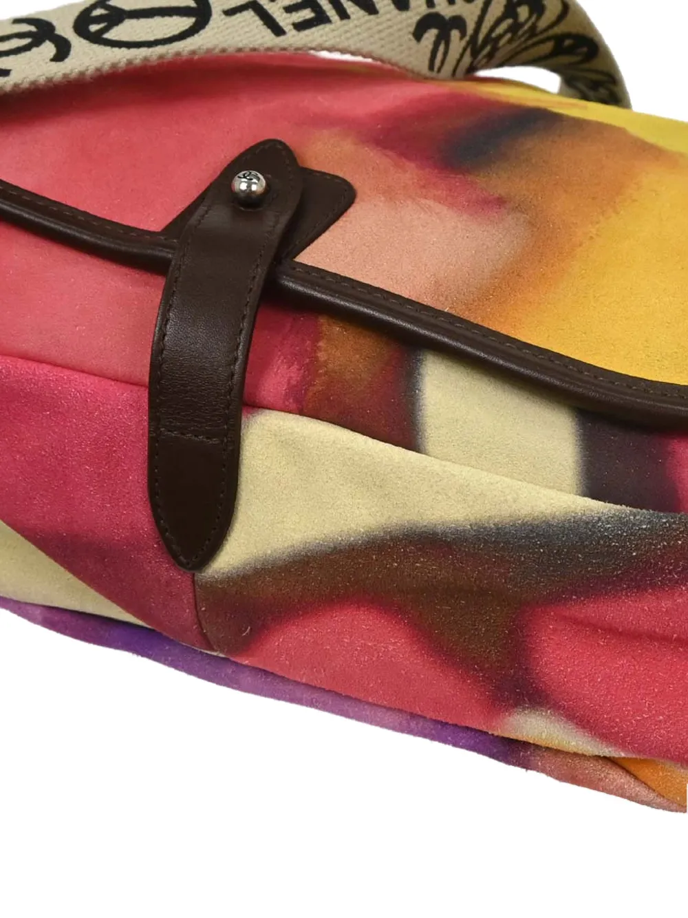 CHANEL Pre-Owned 2014-2015 schoudertas met CC-logo Roze