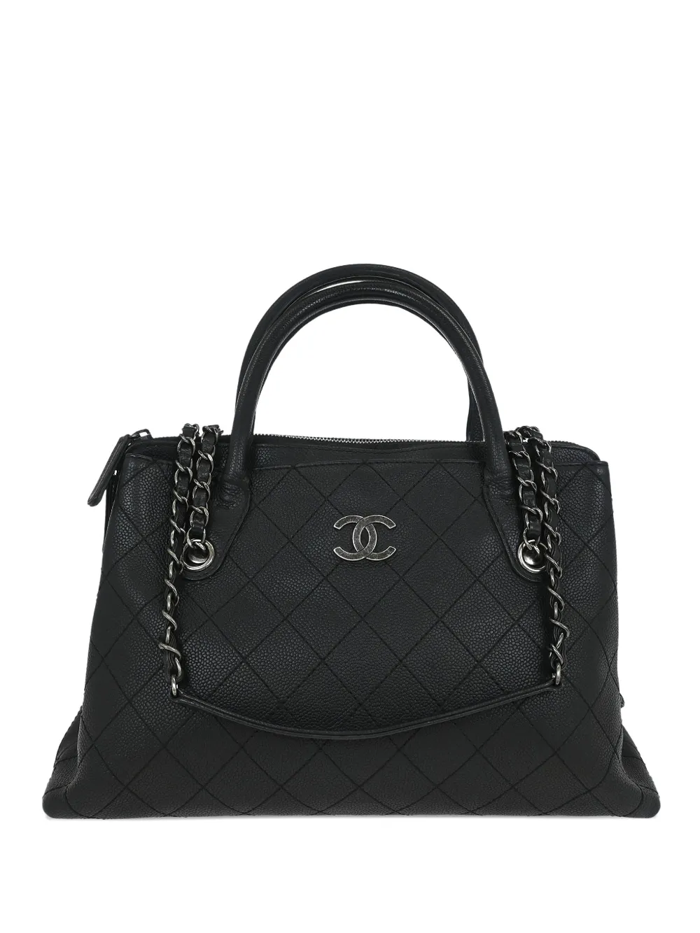 CHANEL Pre-Owned Borsa tote Urban Shopping anni '16-'17 - Nero
