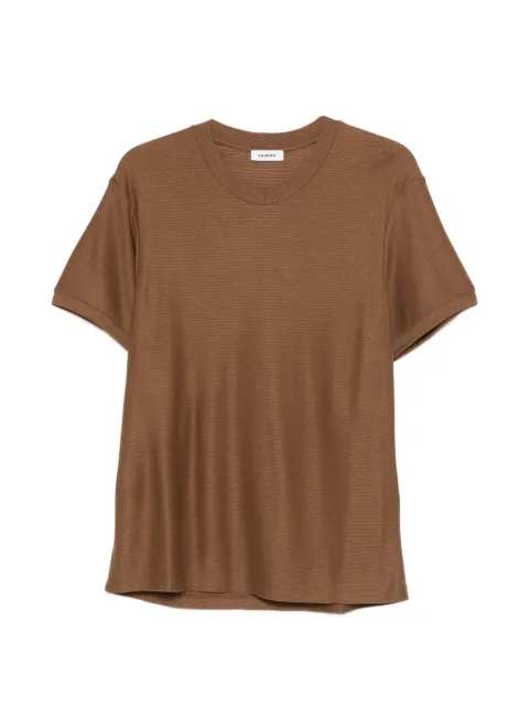 SANDRO t-shirt en maille côtelée