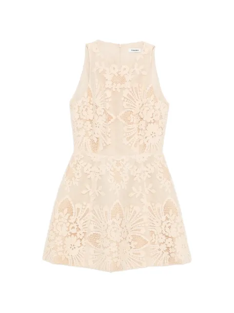 SANDRO vestido corto de encaje
