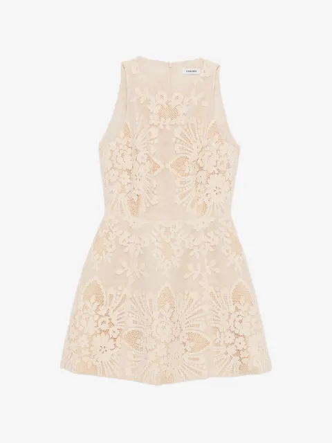 SANDRO lace mini dress