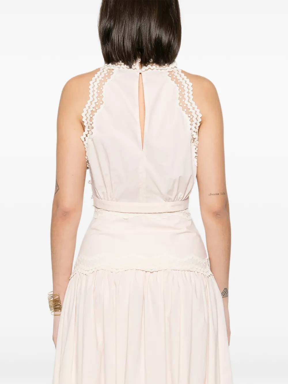 SANDRO Cropped top Roze