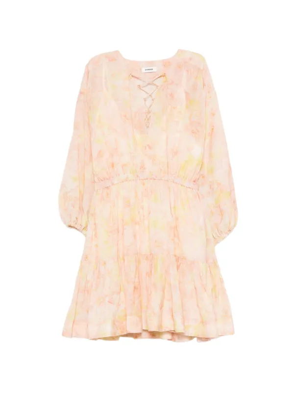 pink sandro dress Sandro Silk Midi Length Dress - Pink Dresses, Clothing - WS2208516