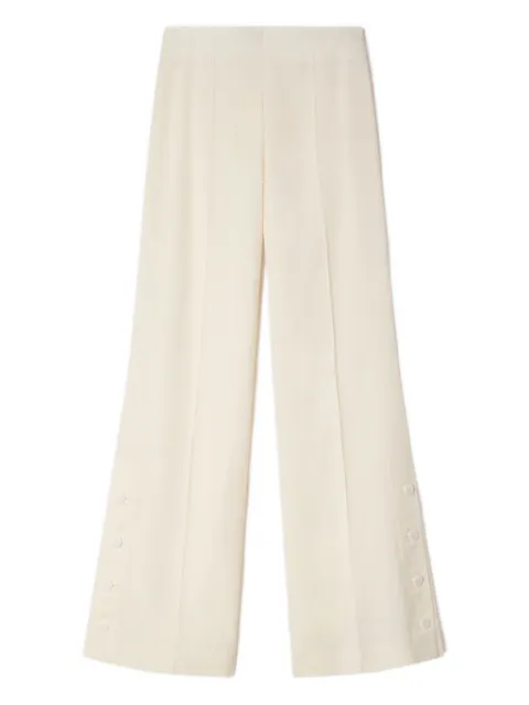 SANDRO button palazzo pants