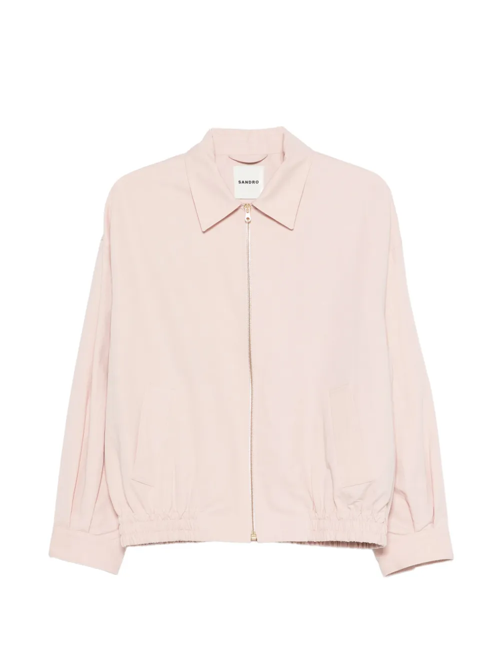 SANDRO Bomber con zip - Rosa