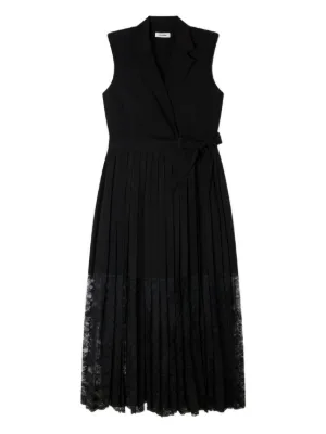Ulla Johnson | Women's Anela Sleeveless Midi Dress in Black - Size 6