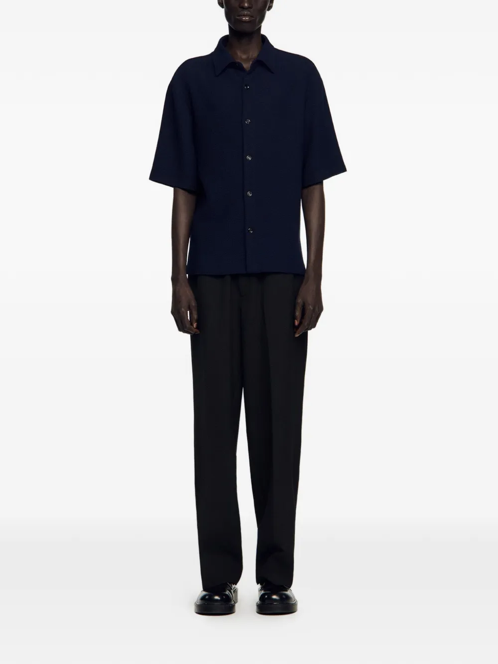  Sandro Camisa Wavy - Negro 