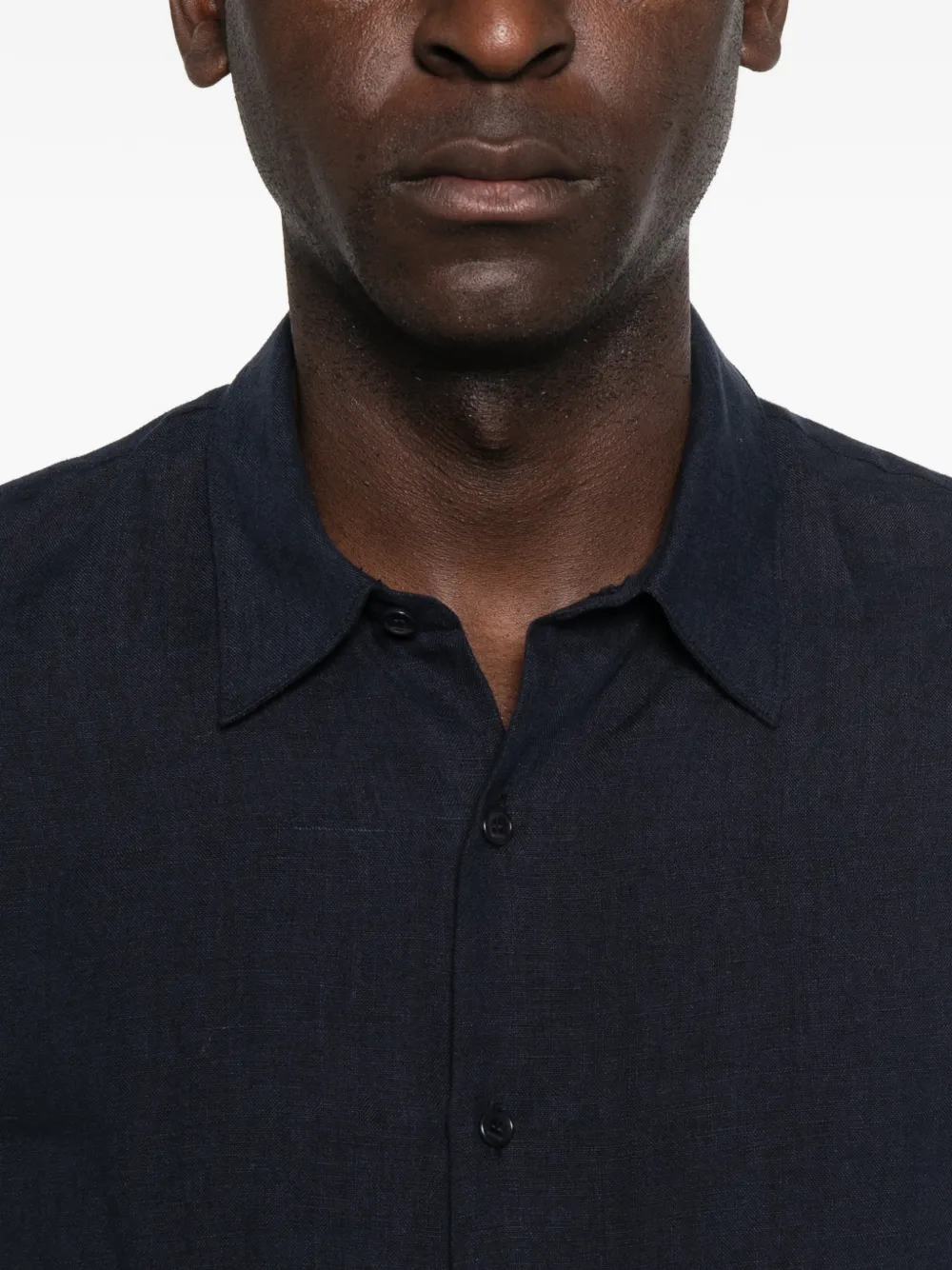 SANDRO Overhemd met lange mouwen Blauw