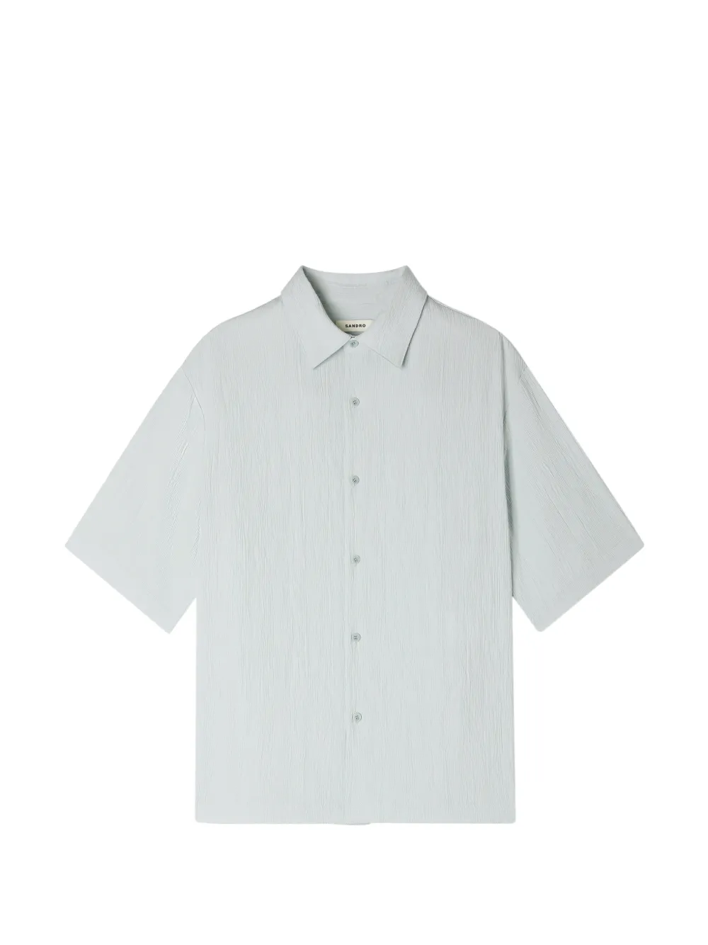 SANDRO Camicia a maniche corte - Blu