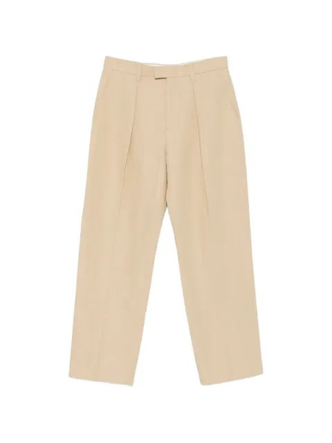 SANDRO 플리츠 루즈 핏 팬츠