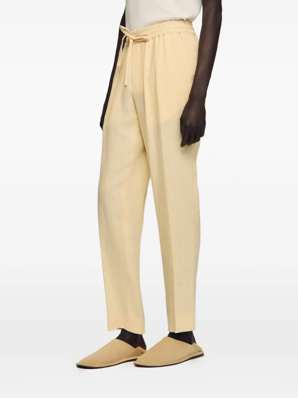 SANDRO Broek met trekkoord Beige