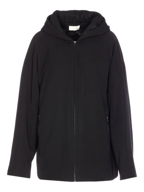 The Row zip-up hooded coat