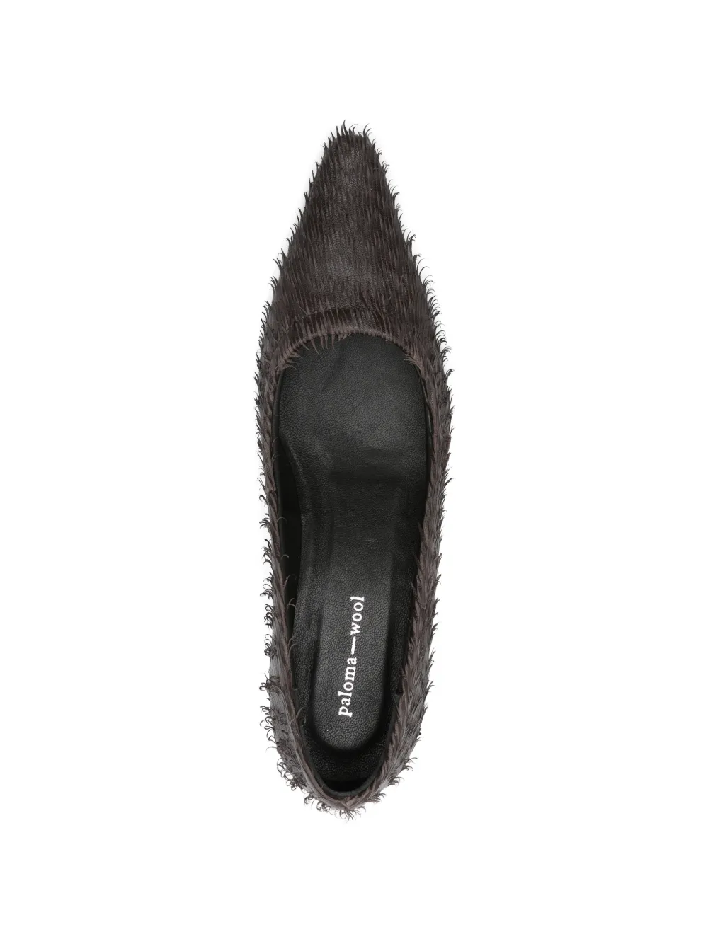 Paloma Wool Ballerina's met puntige neus Bruin