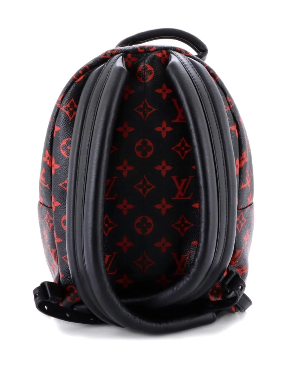 LOUIS VUITTON Pre-owned Palm Springs Limited Edition Monogram Infrarouge Pm Backpack In Black