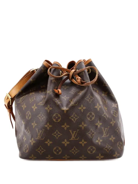 Louis Vuitton Pre-Owned Petit Noe Handbag Monogram Canvas bucket bag