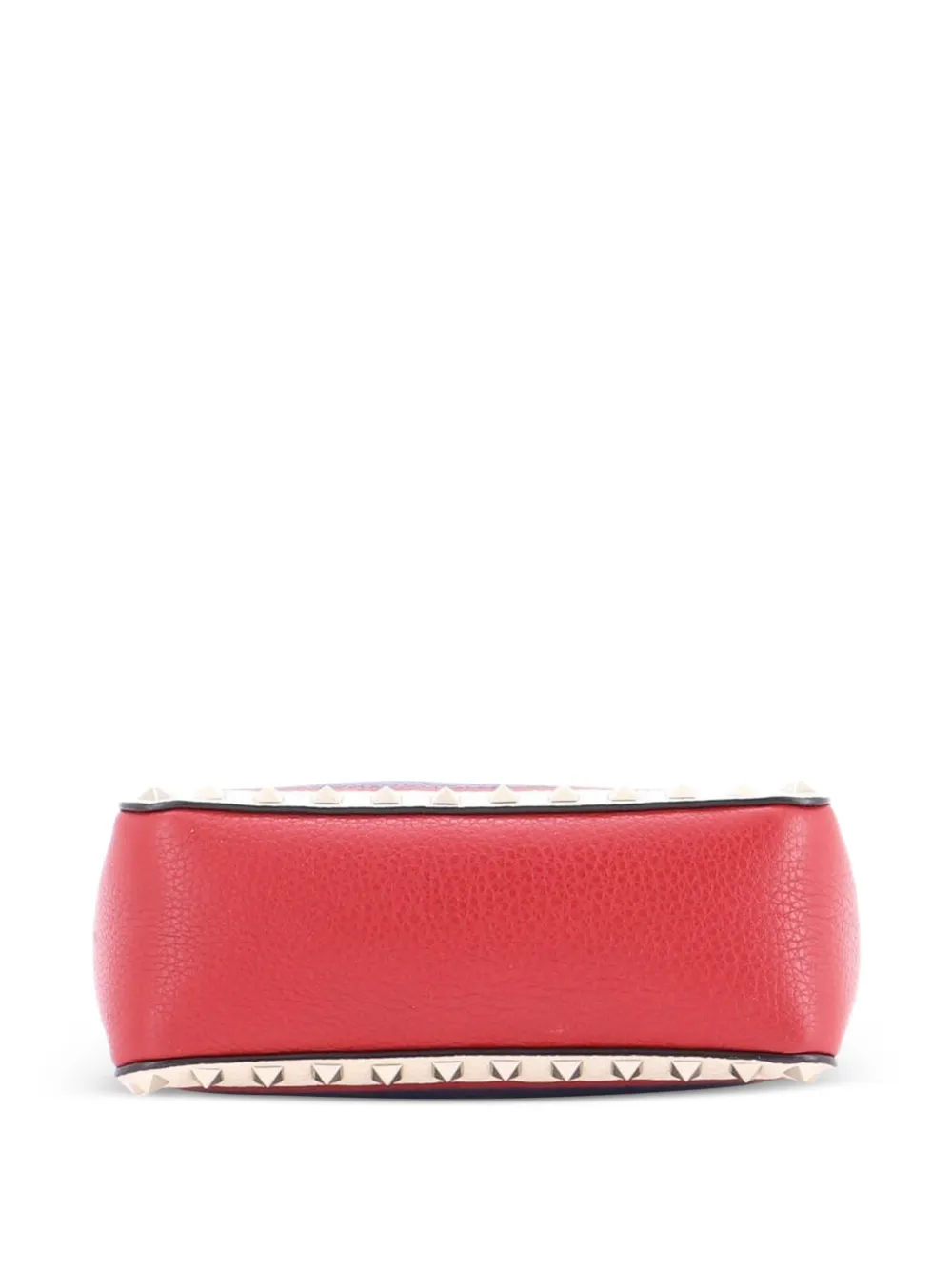 Rockstud Flip Lock Messenger Bag Leather Mini Crossbody Bag