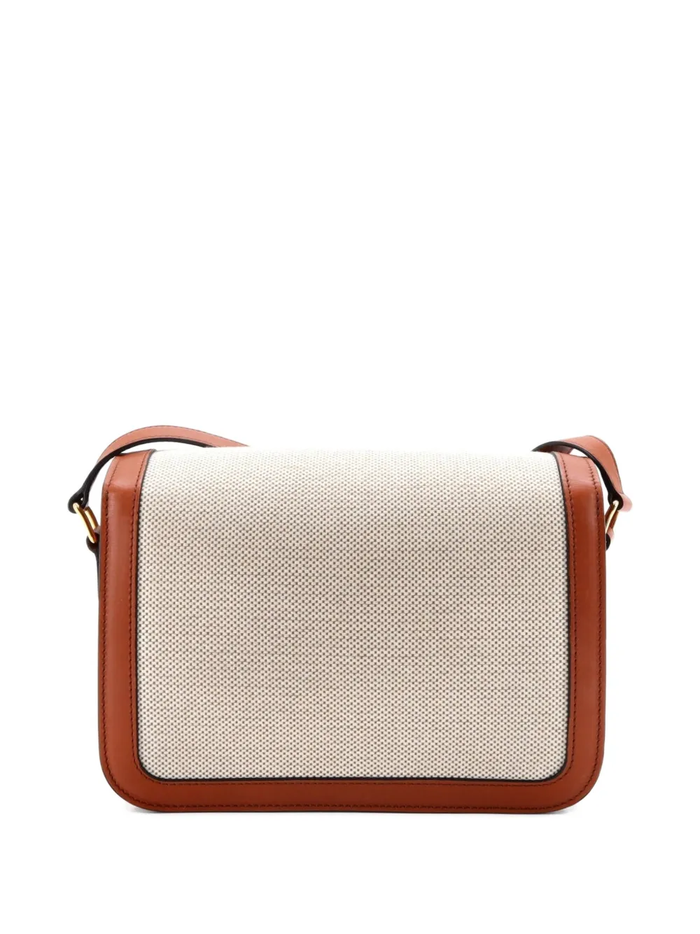 Celine Pre-Owned Triomphe Shoulder Bag Canvas with Leather Medium crossbody bag | Pre-Owned | Image 2