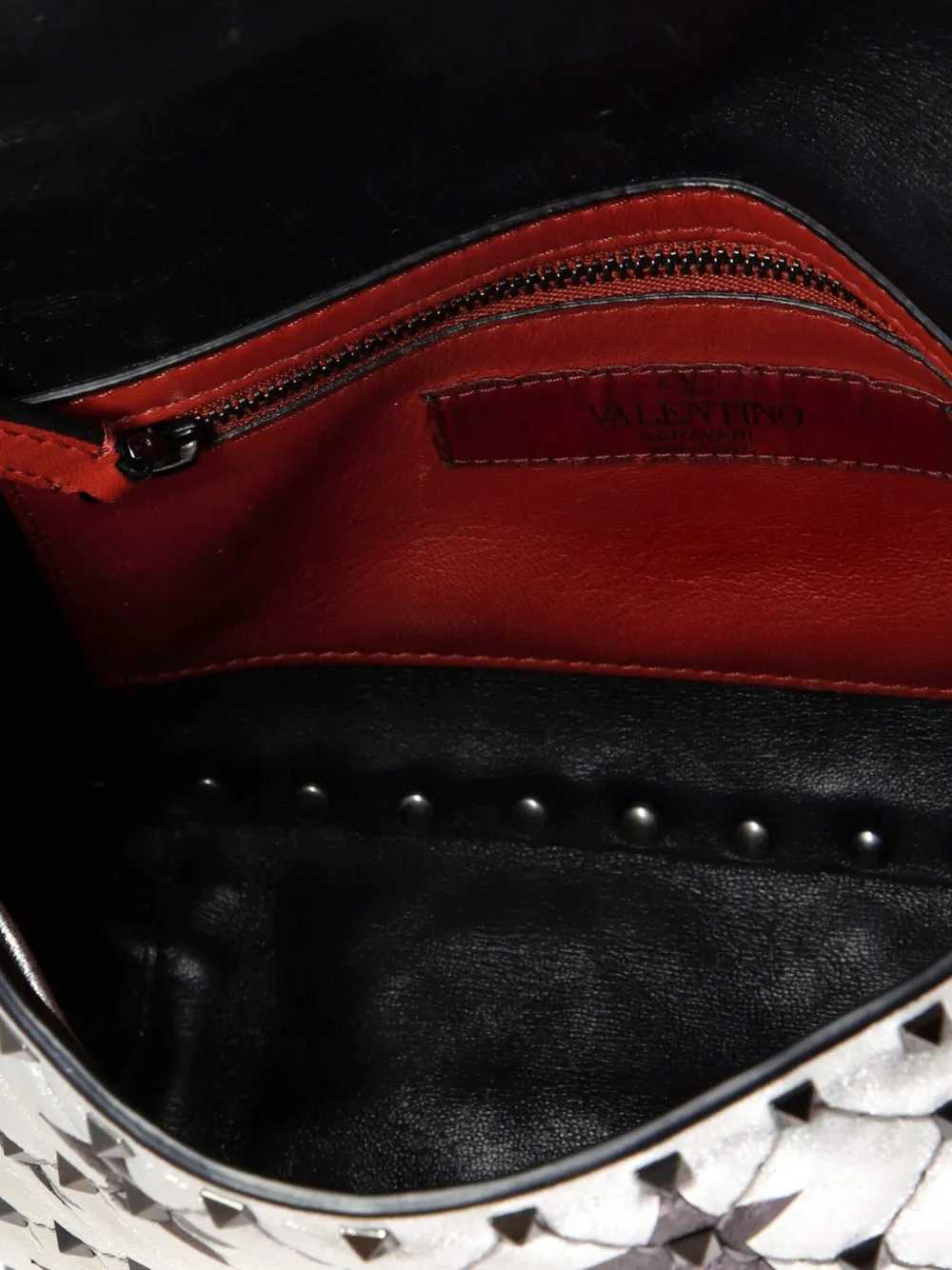 Rockstud Spike Flap Bag Quilted Leather Medium Crossbody Bag