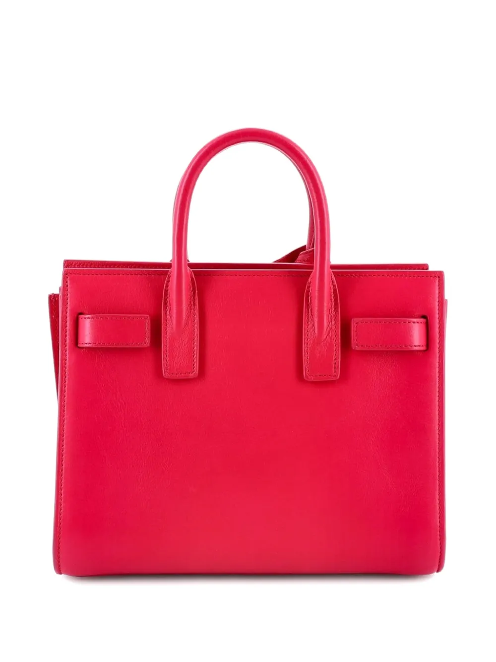 SAINT LAURENT Pre-owned Sac De Jour Bag Leather Nano Tote Bag In Pink