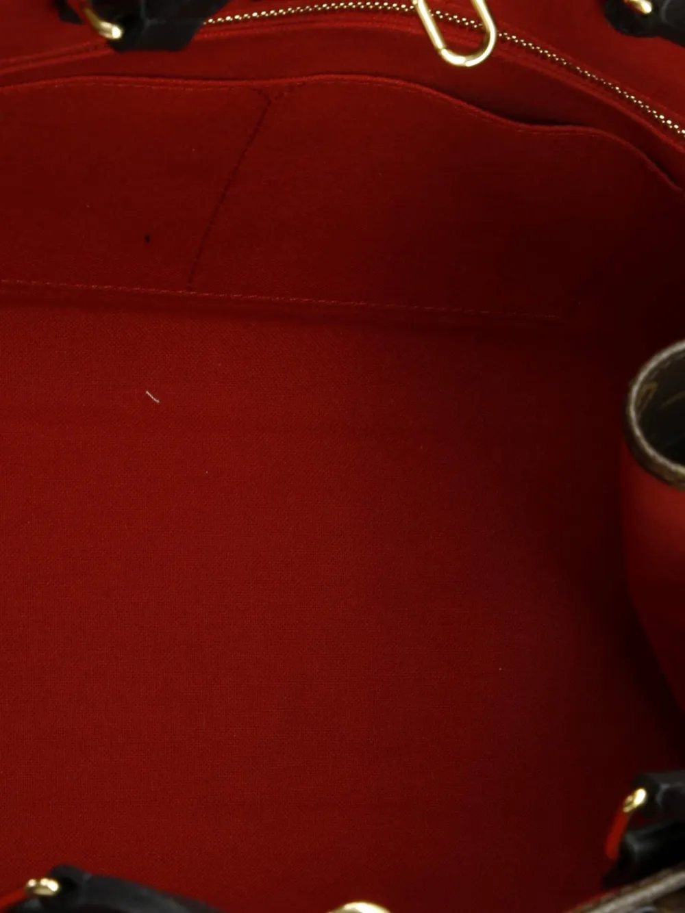 LOUIS VUITTON Pre-owned Onthego Reverse Monogram Giant Mm Tote Bag In Brown