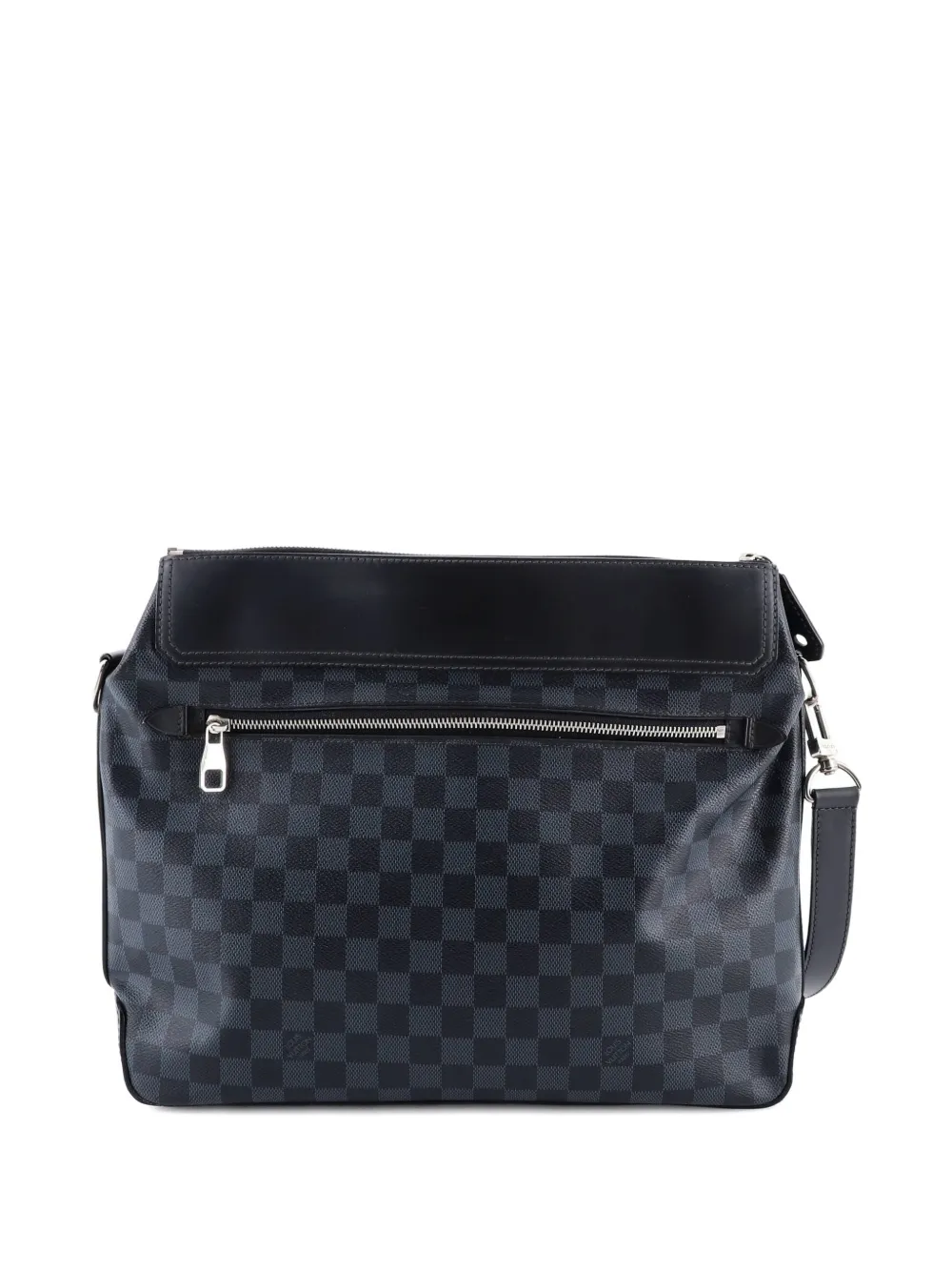 Click to view more detailed imagery on our partner's website Pre-owned Louis Vuitton Greenwich Messenger Bag Damier Cobalt Crossbody Bag In Black