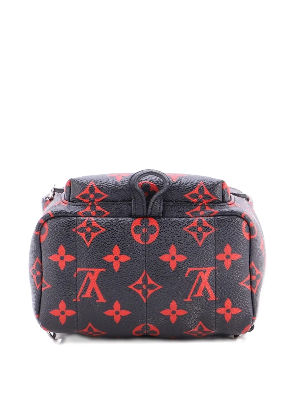 LOUIS VUITTON Pre-owned Palm Springs Limited Edition Monogram Infrarouge Mini Backpack In Black