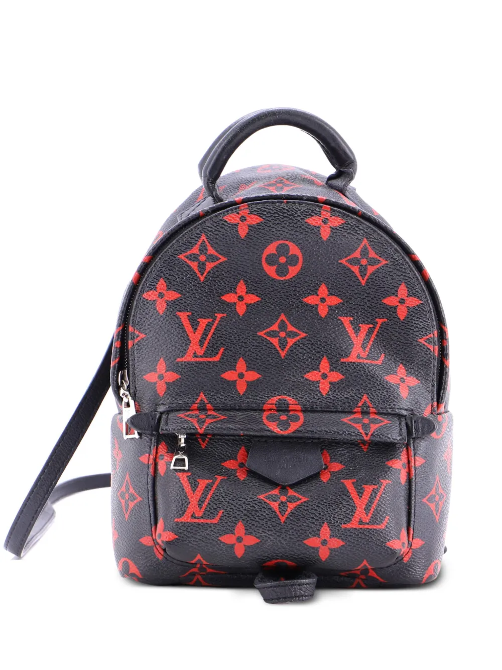 Louis Vuitton Pre-Owned Palm Springs Limited Edition Monogram Infrarouge Mini backpack | Black | Image 1