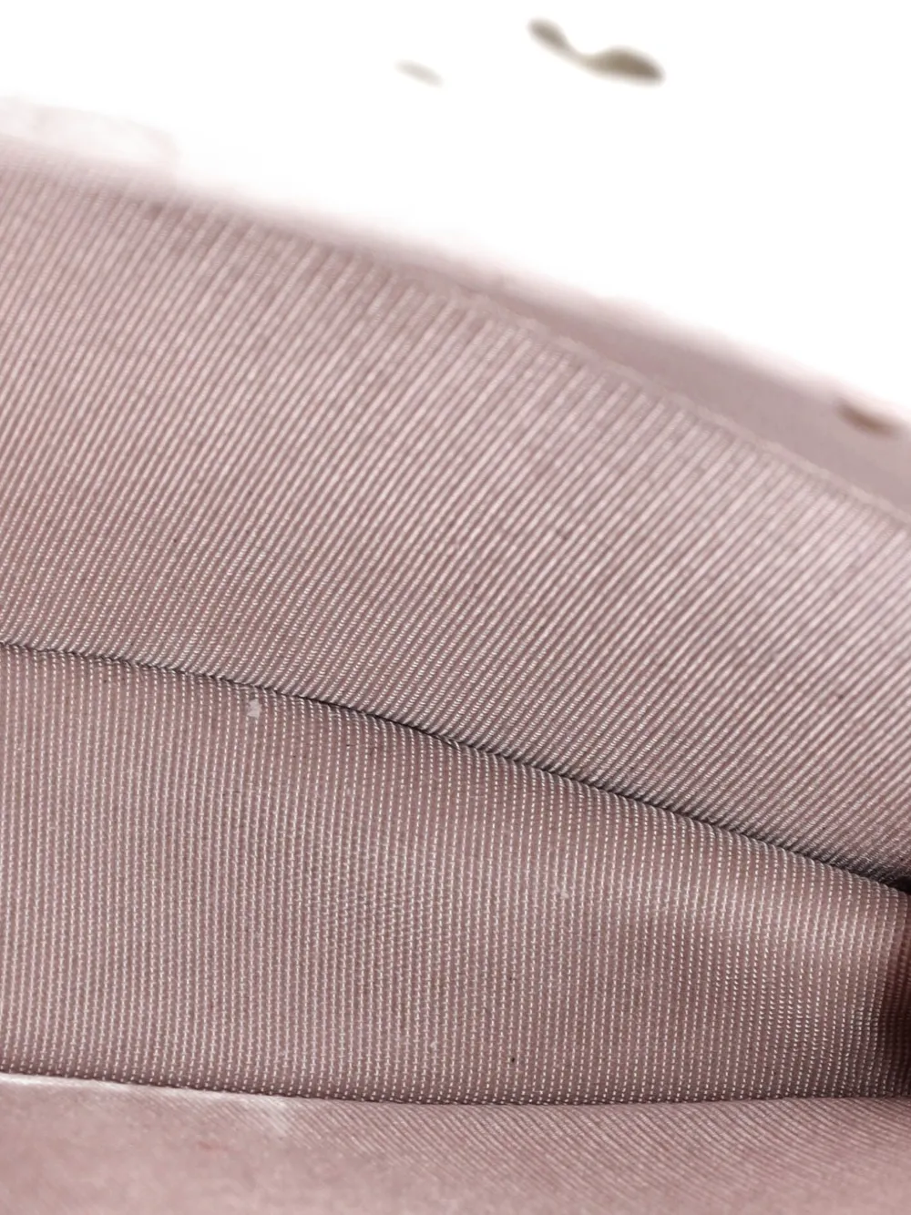 Pre-owned Chanel Trendy Cc Card Holder On Chain Quilted Lambskin Clutch Bag In Neutral