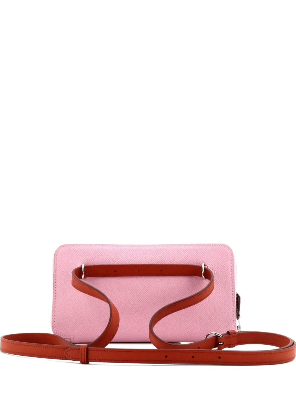 Hermès Pre-Owned Nouveau To Go Wallet Epsom with Swift clutch bag - Rosa