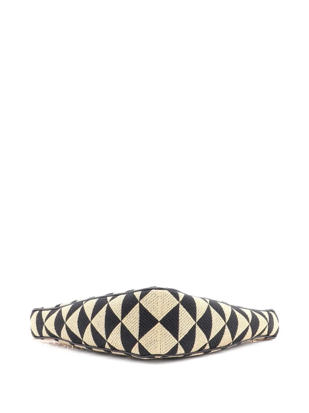 Symbole Triangle Bag Jacquard Mini Shoulder Bag
