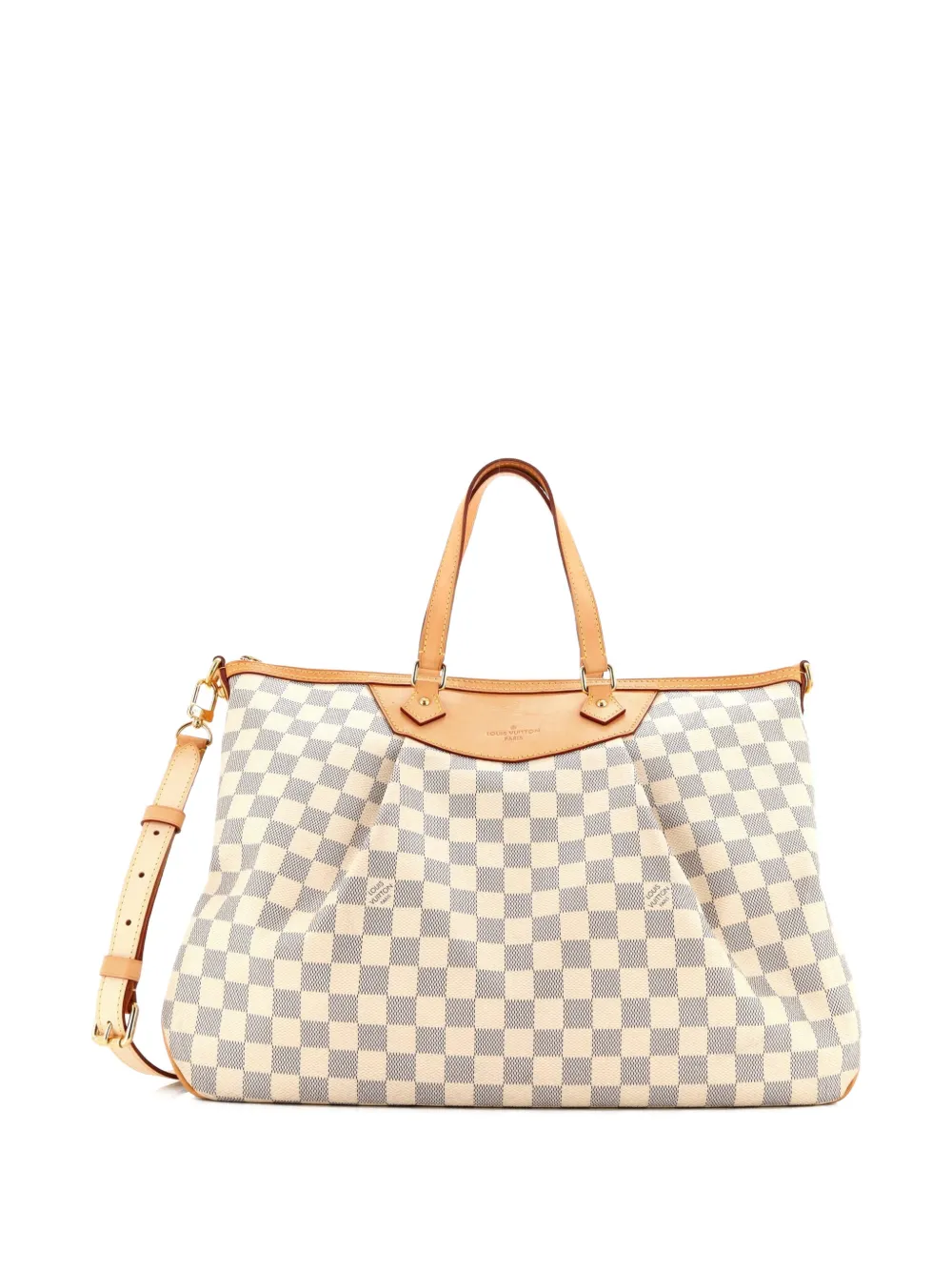 Louis Vuitton Pre-Owned Siracusa Handbag Damier GM shoulder bag - Bianco
