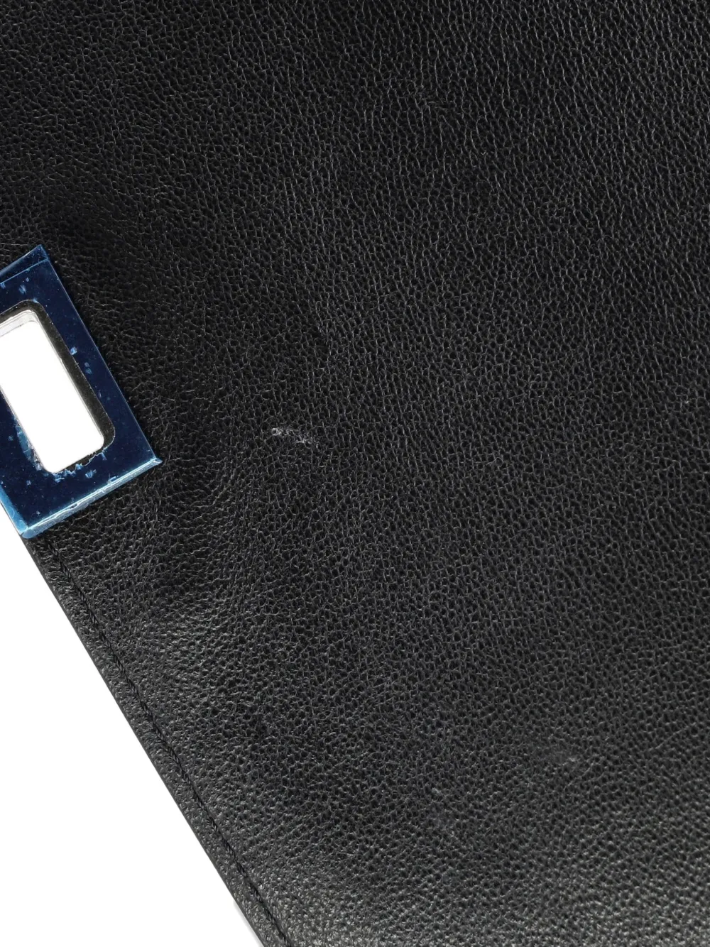 CELINE Pre-owned Trapeze Bag Leather Medium Satchel In Black