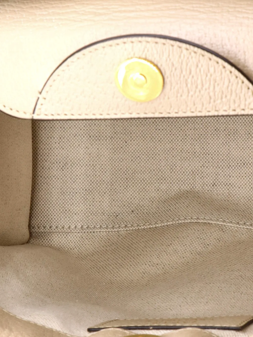 Pre-owned Gucci Diana Nm Bamboo Handle Nishijin Gg Silk Textile And Leather Small Tote Bag In Neutral