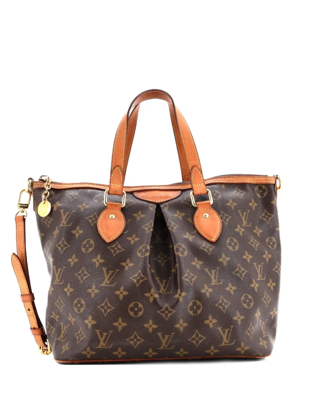 Louis Vuitton Pre-Owned Palermo Handbag Monogram Canvas PM tote bag | Brown | Image 1