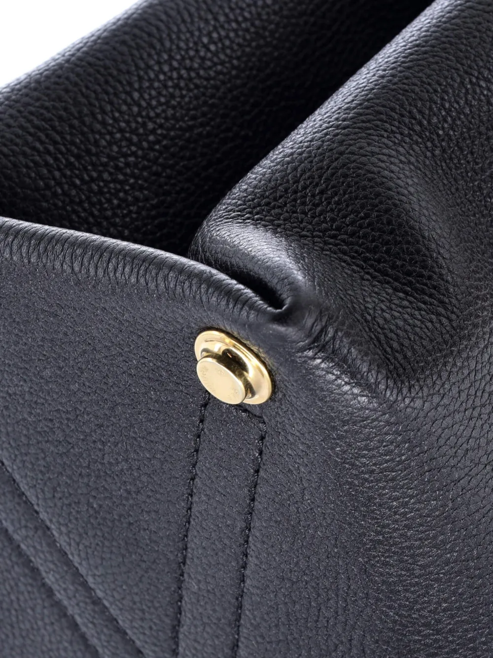 LOUIS VUITTON Pre-owned Rose Des Vents Bag Leather Mm Satchel In Black