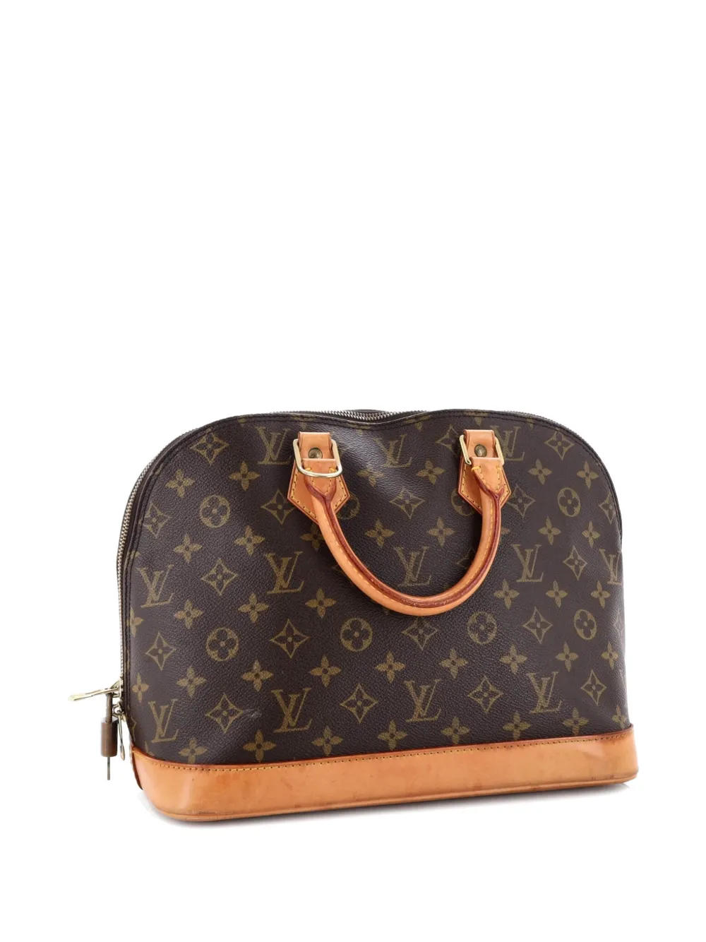 Louis Vuitton Pre-Owned Vintage Alma Handbag Monogram Canvas PM satchel - Marrone