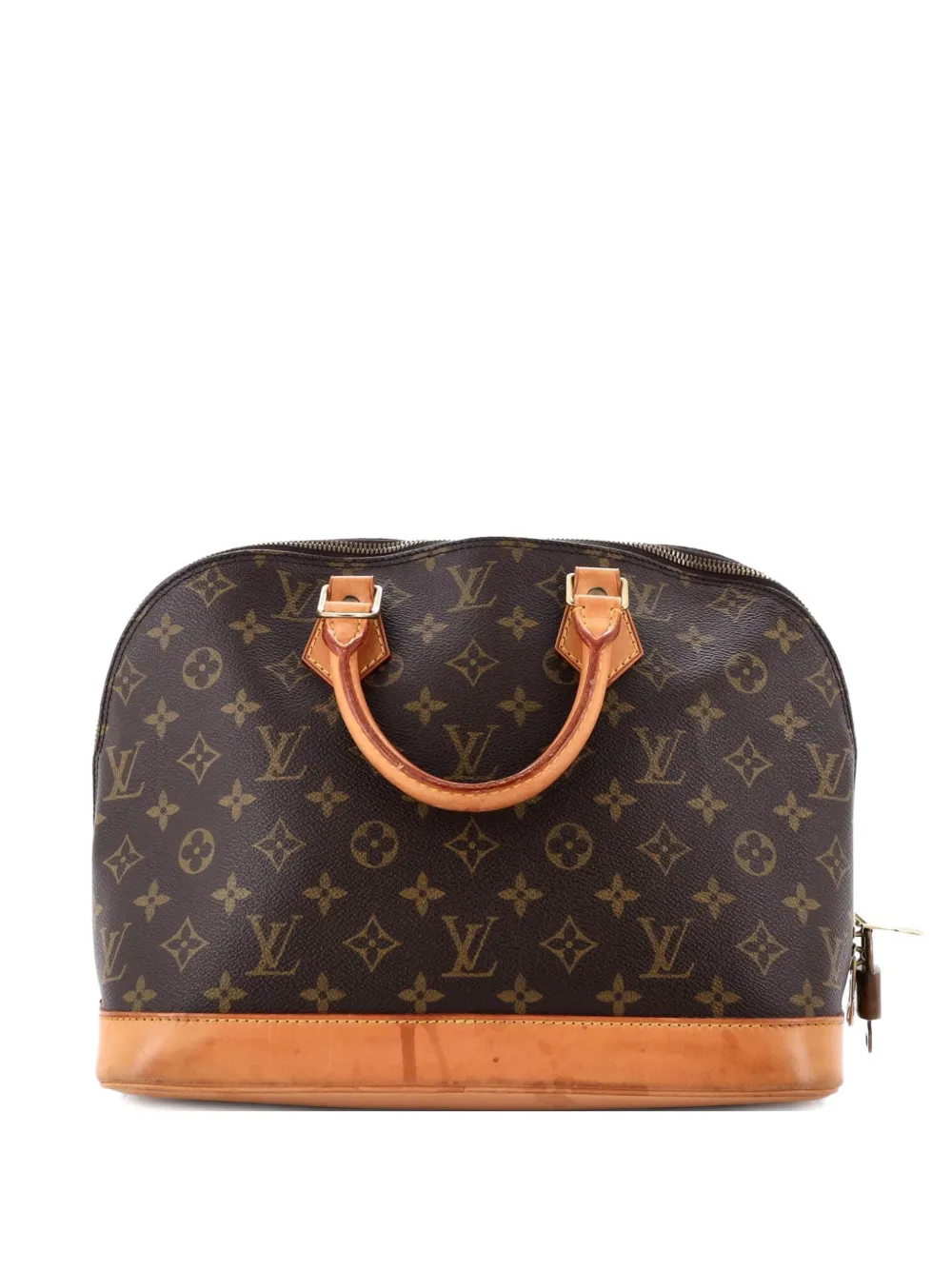Louis Vuitton Pre-Owned Vintage Alma Handbag Monogram Canvas PM satchel - Marrone