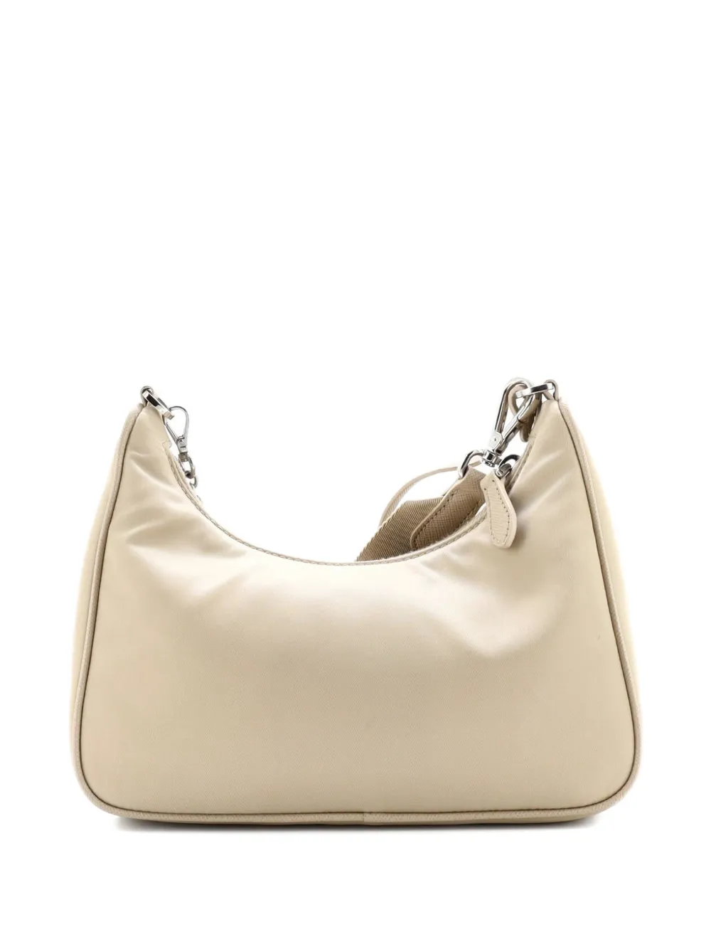 PRADA Pre-owned Re-edition 2005 Shoulder Bag Tessuto Small Crossbody Bag In Neutral