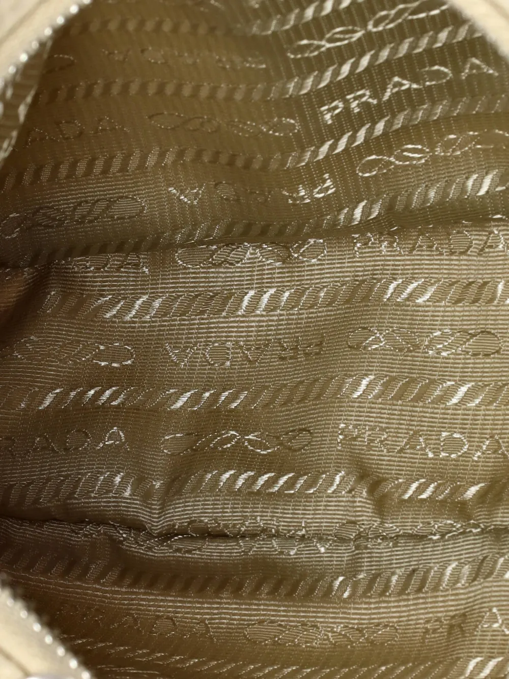 PRADA Pre-owned Re-edition 2005 Shoulder Bag Tessuto Small Crossbody Bag In Neutral