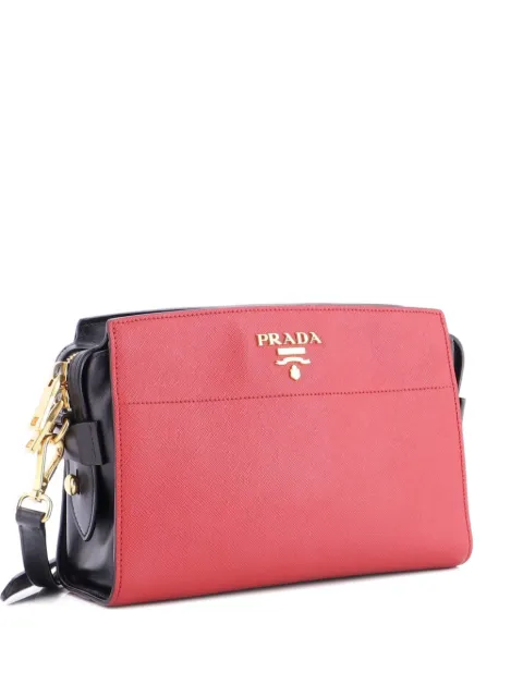 Prada Pre-Owned Bibliotheque Saffiano Leather crossbody bag