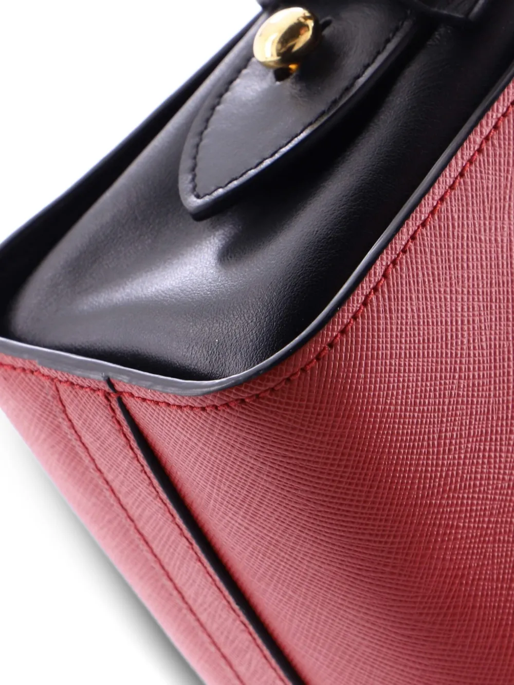 Bibliotheque Saffiano Leather Crossbody Bag