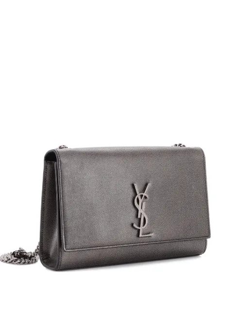 Saint Laurent Pre-Owned Classic Monogram Grainy Leather Medium crossbody bag