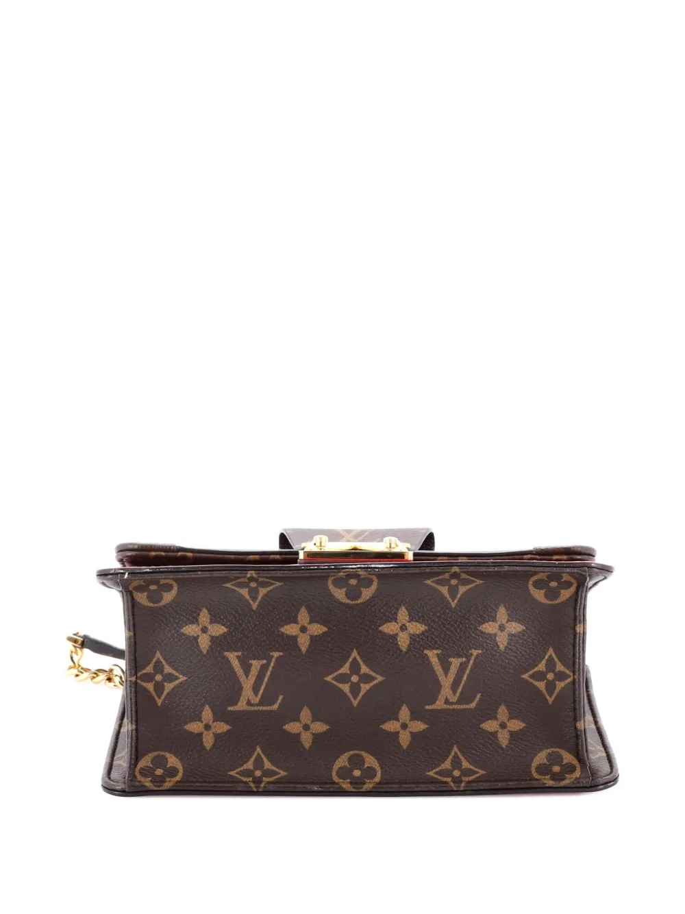 LOUIS VUITTON Pre-owned Wynwood Handbag Monogram Vernis With Monogram Canvas And Epi Leather Crossbody Bag In Blue