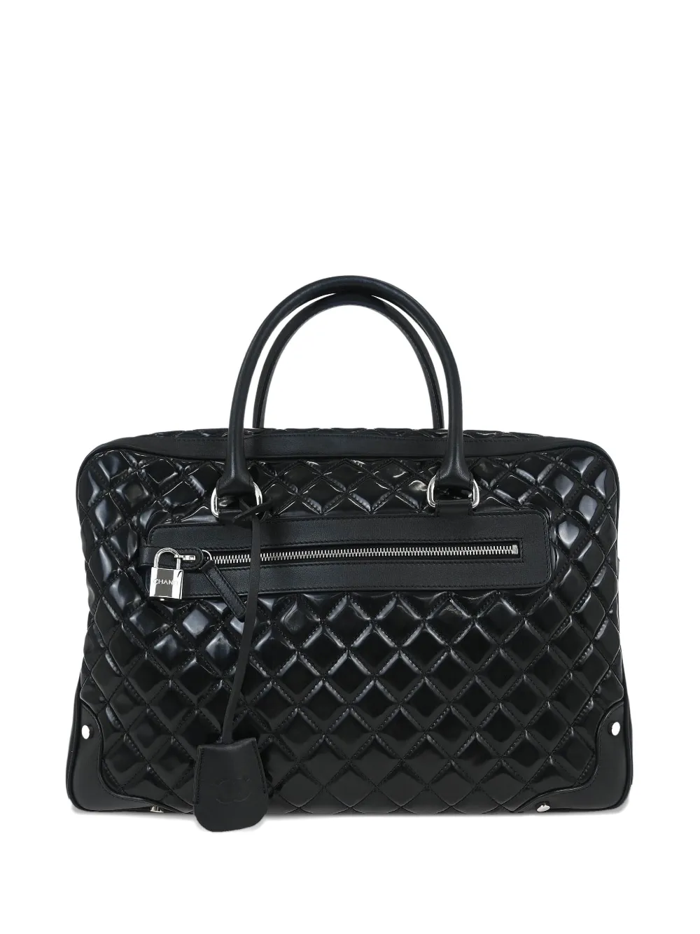 CHANEL Pre-Owned Borsa tote trapuntata 2014-2015 - Nero