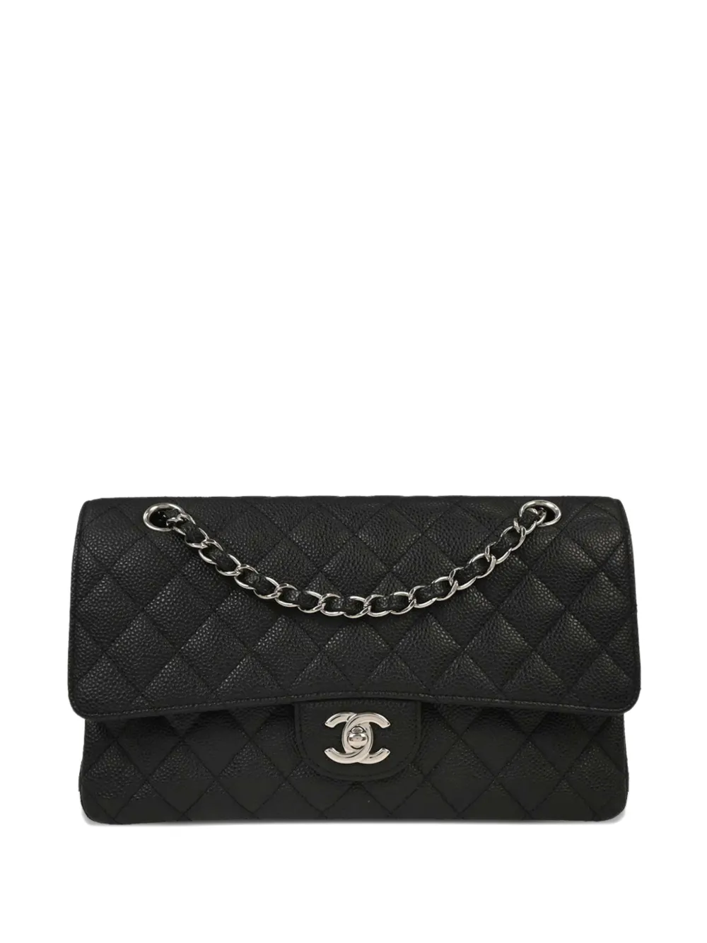 CHANEL Pre-Owned Borsa a spalla in pelle Caviar trapuntata 2013 - Nero