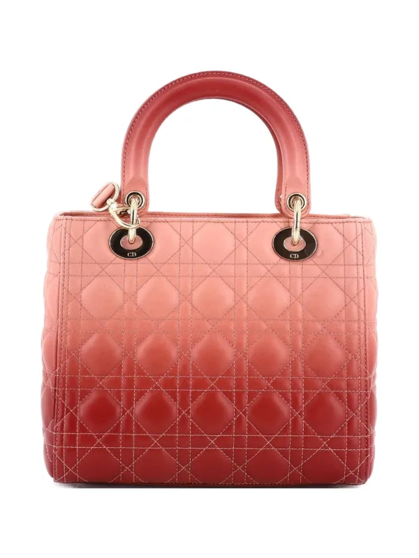 Christian Dior Pre-Owned レディ ディオール バッグ カナージュ