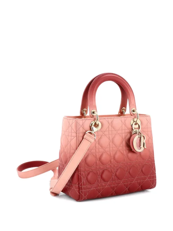 Christian Dior Pre-Owned レディ ディオール バッグ カナージュ