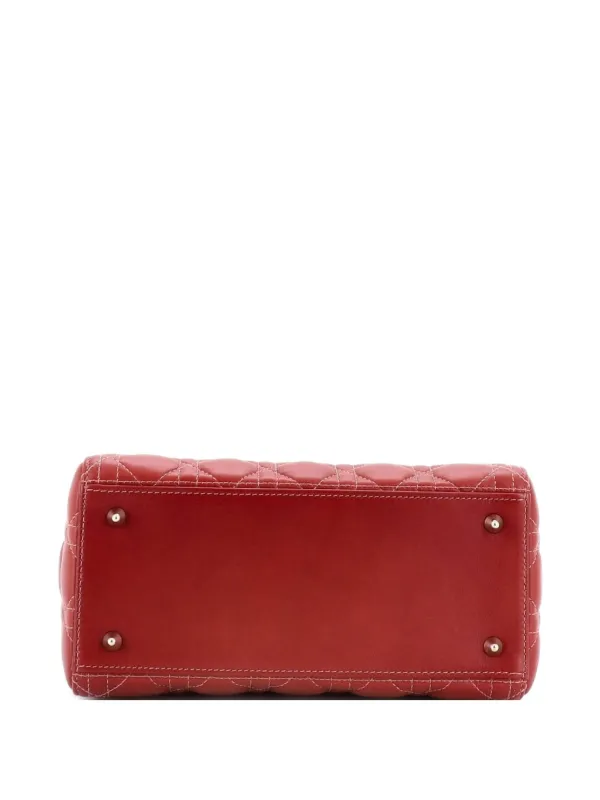 Christian Dior Pre-Owned レディ ディオール バッグ カナージュ